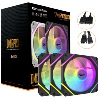 KIT 3 VENTILADORES AUXILIAR DM-12 120 PRO A-RGB NEGRO DARKFLASH-5AA KIT 3 VENTILADORES AUXILIAR DM-12 120 PRO A-RGB NEGRO DARKFLASH